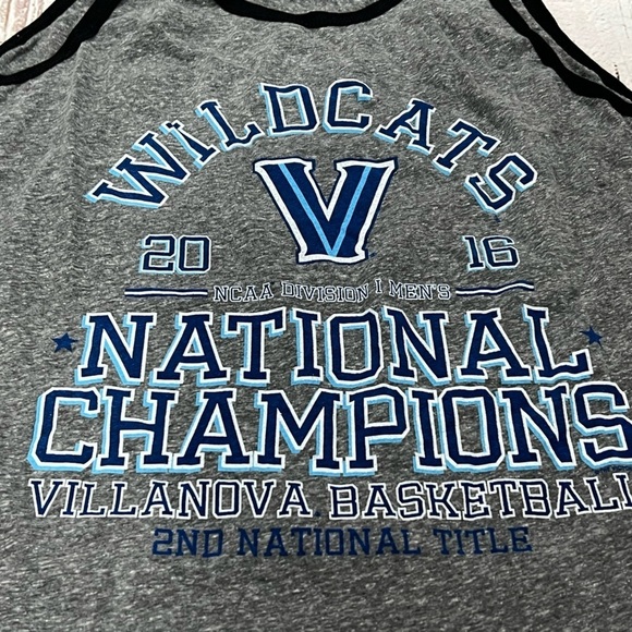 Villanova University Wildcats 2016 National Champions Tank Top Tee Tshirt - Picture 3 of 5